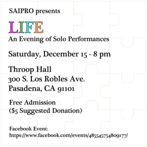 Life: An Evening of Solo Performances